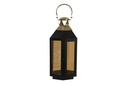 DECO FA-185722 LANTERNE FER VERRE 22X20X46 NOIR