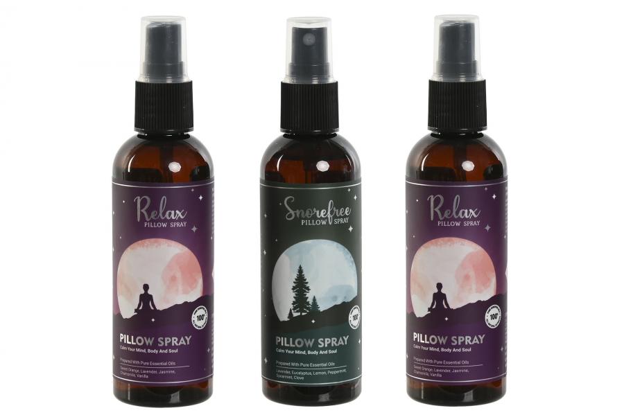 DECO DA-212917 SPRAY AROME 4X4X15 100 ML, RELAX 3 MOD.