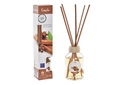 DECO VE-192895 PARFUM D'AMBIANCE MIKADO VERRE 4X4X20 50 ML, CANELLE
