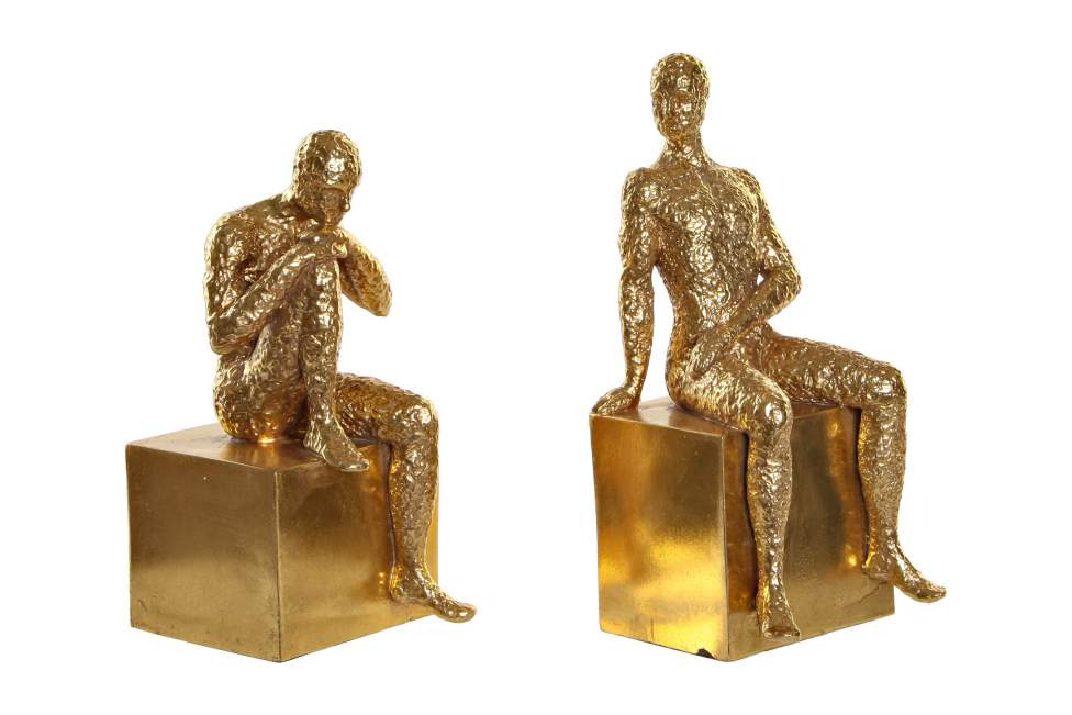 DECO FD-190308 FIGURE RESINE 10X11,7X21,5 HOMME 2 MOD.