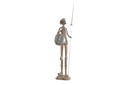 DECO FD-185062 FIGURE RESINE 16,5X15X58,5 QUICHOTTE MARRON