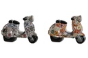 DECO FD-212941 FIGURE RESINE 14X8X11 SCOOTER 2 MOD.