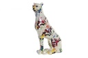 DECO FD-202696 FIGURE RESINE 16X8X25 LÅOPARD MULTICOLORE