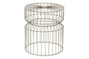 DECO MB-191556 TABLE AUXILIAIRE METAL 40,5X40,5X46 DORE