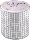 LL ST C87636002-PR JOIE BONHEUR POUF ROND ROSE 30X30 CM, PE