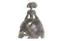DECO FD-185070 FIGURE RÉSINE 12X7,5X16,5 DAME VIEILLI BEIGE