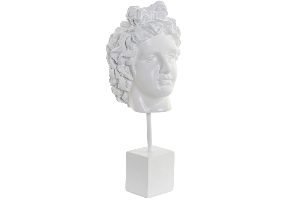 DECO LD-163515 FIGURE RÉSINE 8X7X21 MYTHOLOGIE BLANC