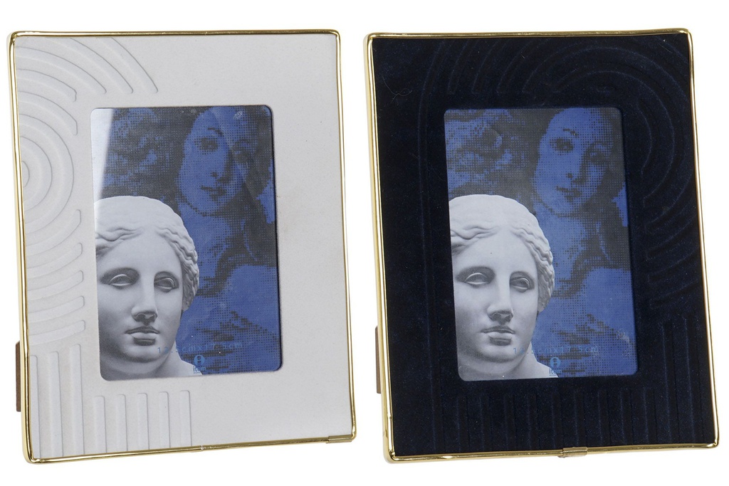 DECO LD-163517 CADRE PHOTO FLOCAGE BOIS 13X18 18X2X23 2 MOD.