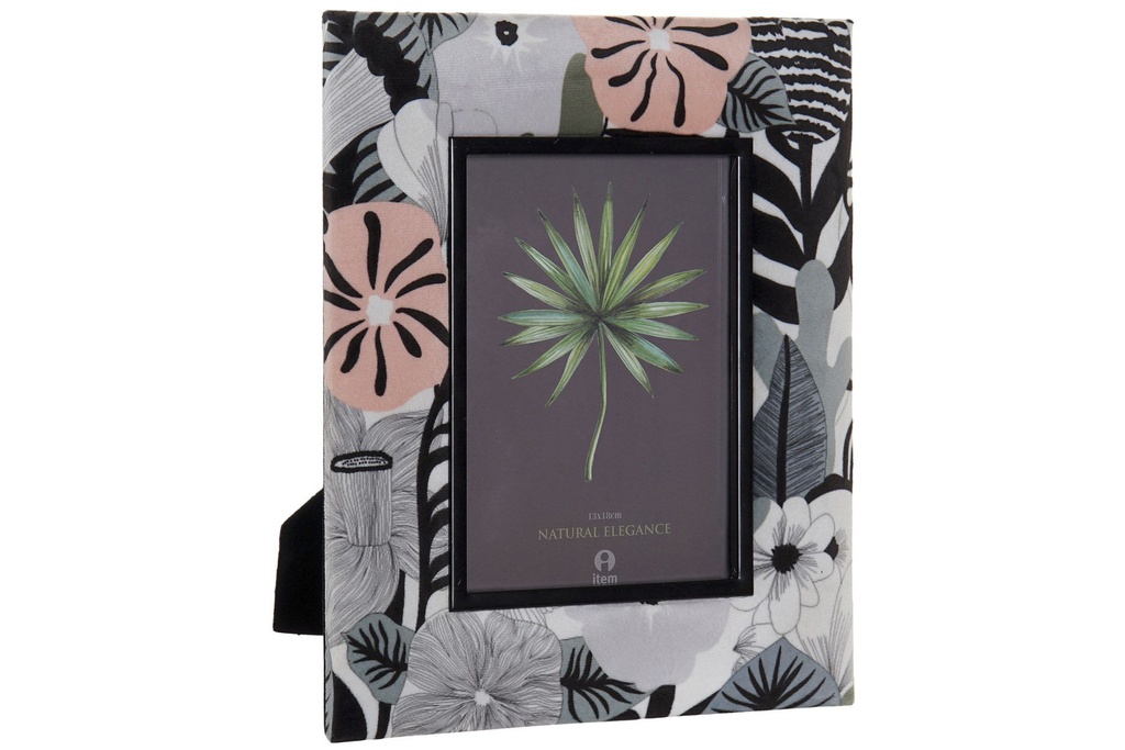 DECO LD-164955 CADRE PHOTO PES MDF 13X18 21X2X26 VELOURS