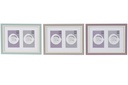 DECO MF-166415 CADRE MULTIPHOTO MDF 32X2X25 PASSE-PARTOUT 3 MOD.