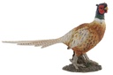 DECO RF-166160 FIGURE RÉSINE 50,5X15,5X34 FAISAN MARRON