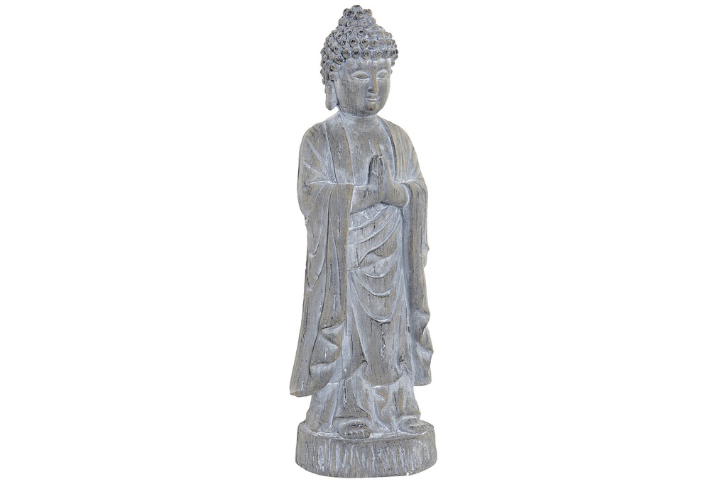 DECO RF-170598 FIGURE FIBRE DECO VERRE 16,5X15,6X50,7 BOUDDHA