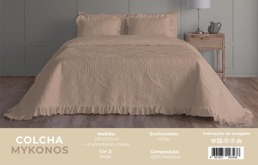 LL CVR LIT MYKONOS 250x270+2T 50x70 BEIGE