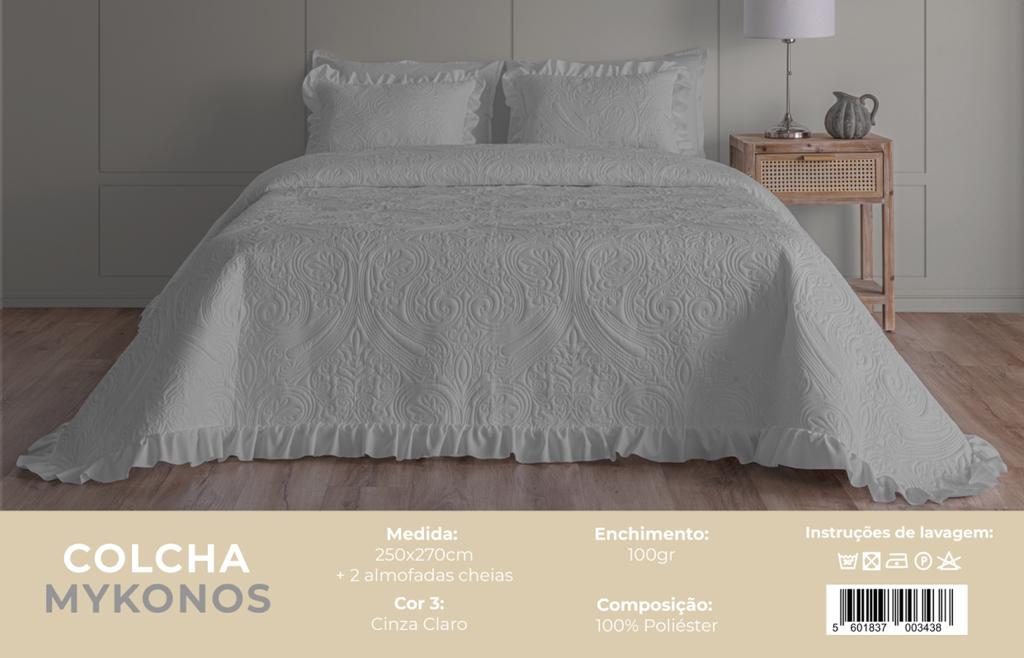 LL CVR LIT MYKONOS 250x270+2T 50x70 GRIS CLAIR