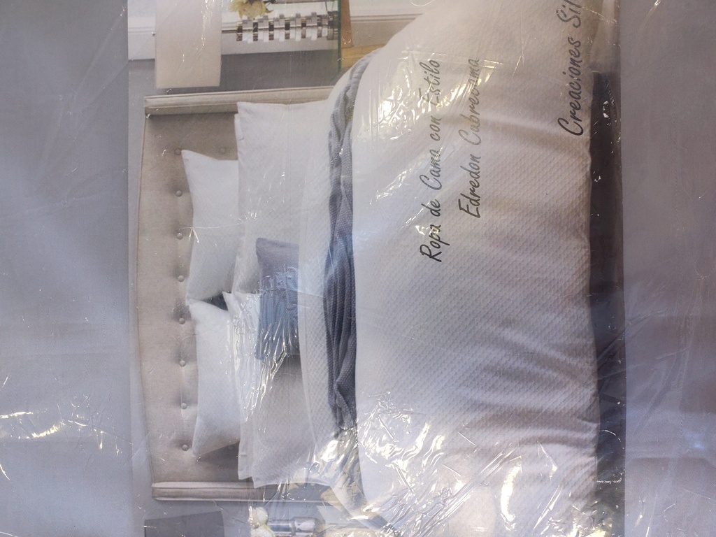 LL CD NL DRAP PLAT SATIN 260x280cm GRIS