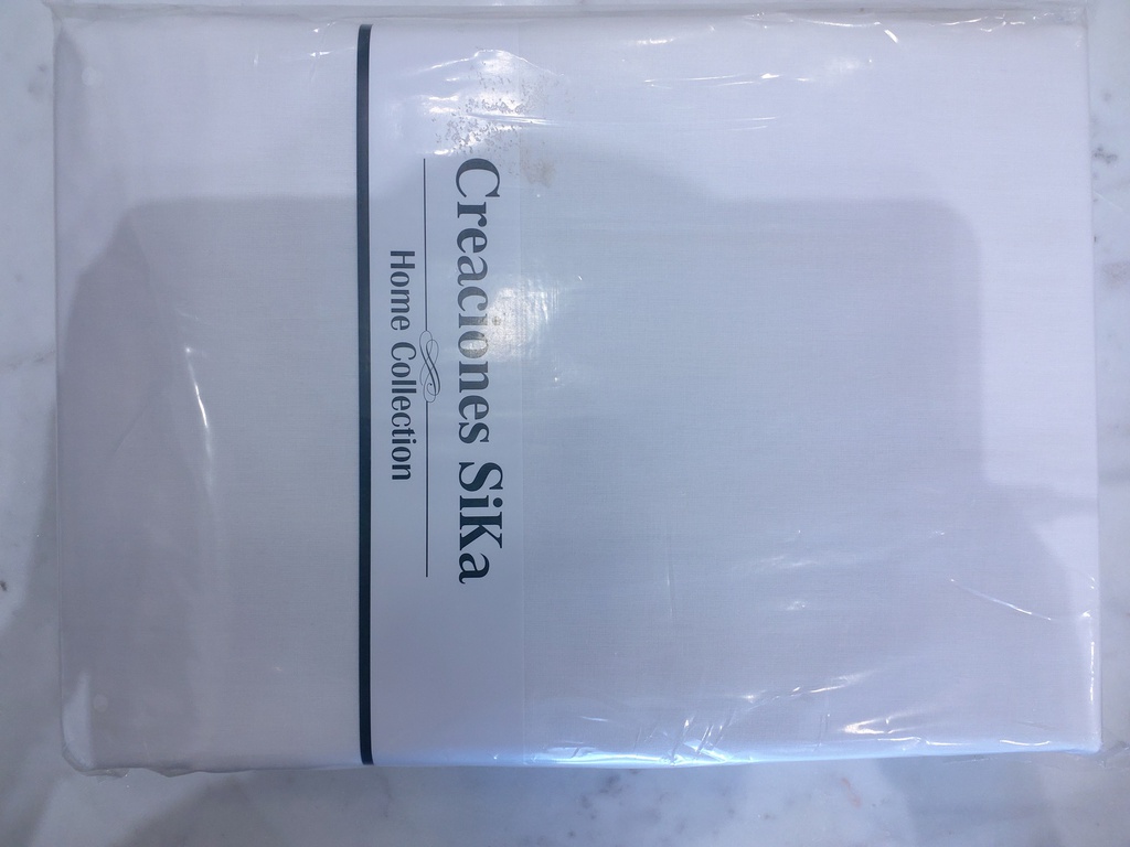 LL EXTRA KING SET DRAP HOUSSE BLANC (200x200+2*50x70cm) 100% CTN