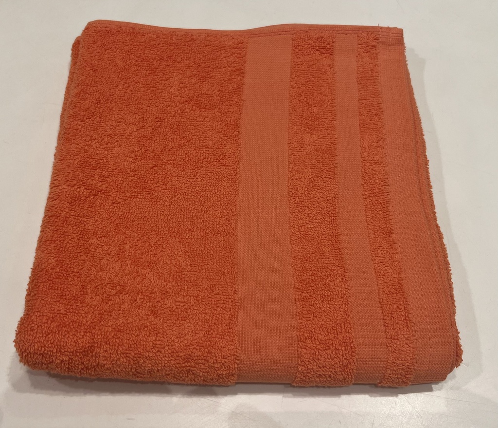 LL AL SERVIETTE DE TOILETTE 50X90 100% COT 400GR/M2 CORAIL PALERMO