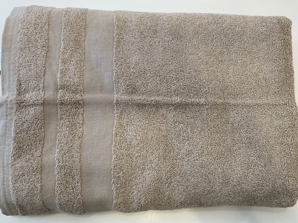 LL AL SERVIETTE DRAP DE BAIN 70X140 100% COT 400GR/M2 SABLE PALERMO