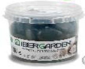 DECO 56244 BOITE 1KG PIERRE DECORATIVE NOIR MED