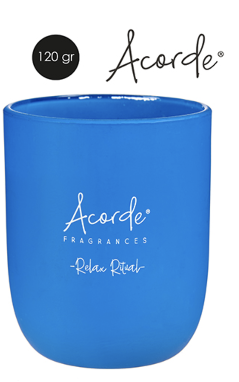 DECO 81672 VERRE BOUGIE 120GR PARFUM SPA
