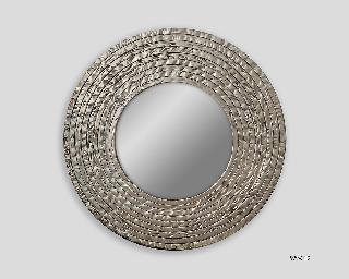 DECO 599-012 MIROIR KAUNAS ARGENT 91*7*91CMS