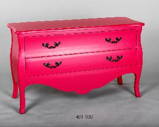 DECO 481-030 COMODE VIENA FUCSIA 135*50*82 CM