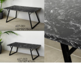 DECO 627-001 TABLE A MANGER MARBRE OAXACA 160*90*78CMS