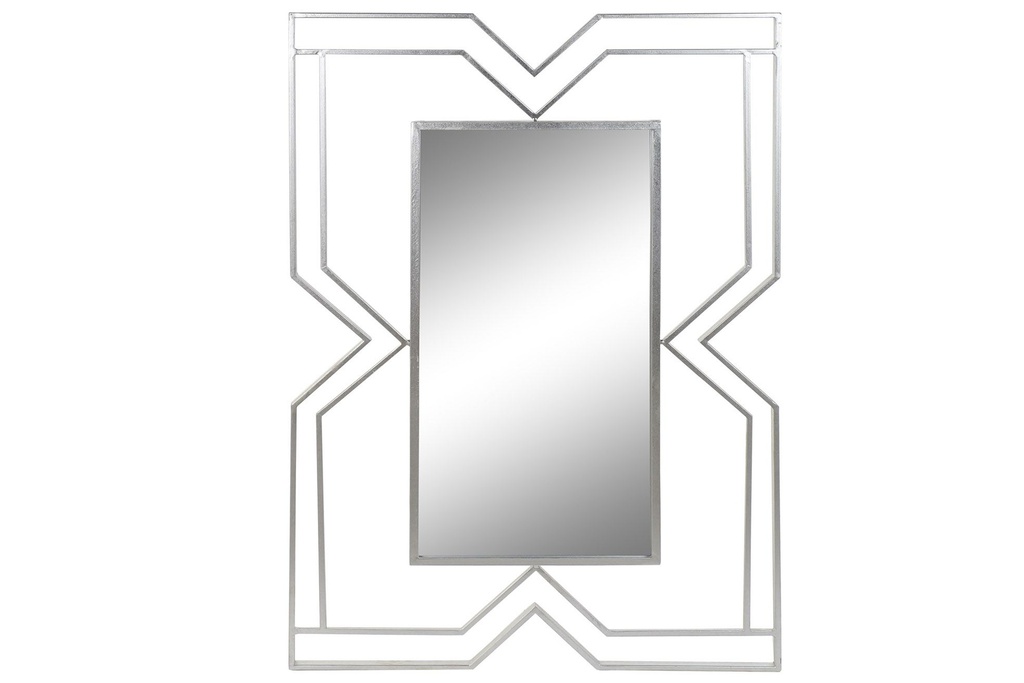 DECO MB-163302 MIROIR MÉTAL MIROIR 80X3X120 ARGENTÉ