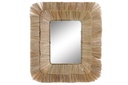DECO ES-170490 MIROIR JUTE VERRE 87X6X96 FLECOS NATUREL