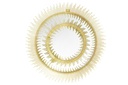 DECO ES-170954 MIROIR MÉTAL 91X3X91 DORÉ