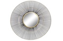 DECO ES-171019 MIROIR MÉTAL 61X8X61 NOIR