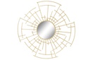 DECO MB-176766 MIROIR MÉTAL MIROIR 90X2X90 DORÉ