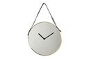 DECO RE-163386 HORLOGE MURALE GLASS PU 30X4X45 GOLDEN