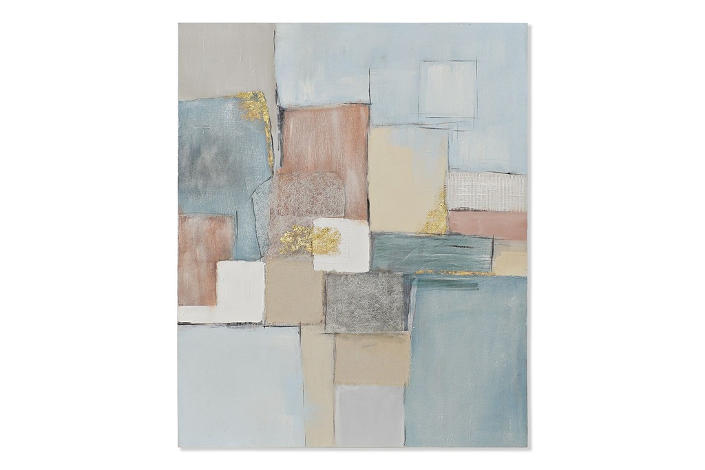 DECO CU-176590 TABLEAU CANVAS PINE TREE 80X4X100 ABSTRACT