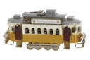 DECO MO-156811 VEHICULE DECO METAL 20X7X15 TRAMWAY VIEILLI