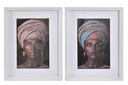 DECO CU-163256 TABLEAU PS 35X2X45 AFRICANE 2 MOD.
