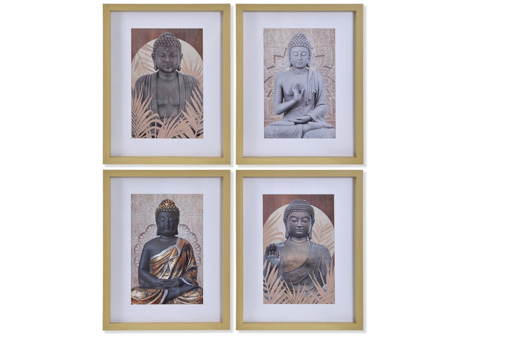DECO CU-163259 TABLEAU PS 35X2X45 BOUDDHA 4 MOD.