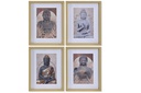 DECO CU-163259 TABLEAU PS 35X2X45 BOUDDHA 4 MOD.