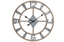 DECO RE-146841 PENDULE BOIS METAL 60X4,5X60 NATUREL