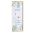 DECO 104569  DECO MURALE NOTAS NATURAL-BLANC DM