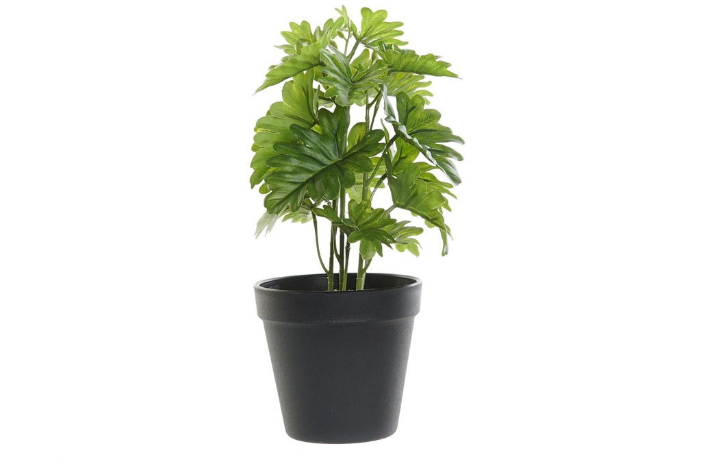 DECO JA-187738 PLANTE PVC PLASTIQUE 15X15X28 VERT