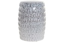 DECO JR-171112 TABLE AUXILIAIRE PORCELAINE 33X33X45 BLANC