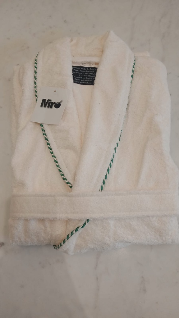 LL TM SORTIE DE BAIN RF11 BEIGE 100% CTN 500g