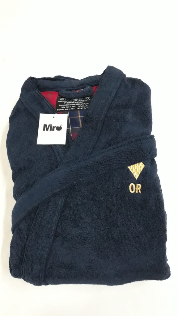 LL TM SORTIE DE BAIN RF18 BLEU 100% CTN 700g