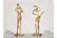DECO 260-525 GUITARRISTE DORE ANTIQUE 17*7*33 cm