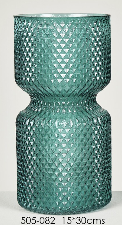 DECO 505-082 VASE CRISTAL CETIÑA 15*30 cm