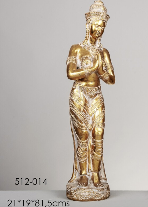 DECO 512-014 FIGURINE BUDA DORE ANTIQUE 21*19*81,5 cm