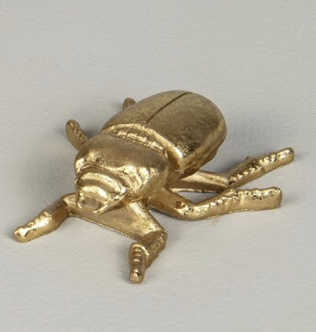 DECO 549-025 SCARABEE DORE 10*9*3 cm