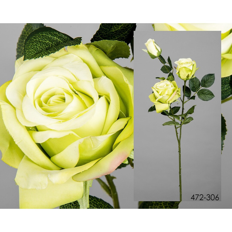 DECO 472-306 ROSE ROYALE VERTE 83 cm