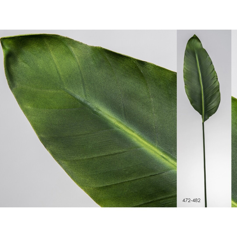 DECO 472-482 FEUILLE STRELITZIA 98 cm